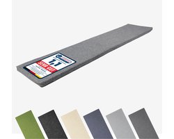 Garronda Bankkussen 180x40 cm – 4 cm dik – Waterafstotend & UV-bestendig – Grijs GD-AM-Dino