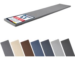 Garronda Bankkussen 180x40 cm – 4 cm dik – Waterafstotend & UV-bestendig – Zwart GD-AM-Dino