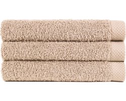 Gastendoek 33x50 cm Uni Pure Royal Zand - 4 stuks