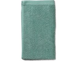 Gastendoek, Set van 3 Stuks, 30 x 50 cm, Jade Groen, Katoen - Kela | Ladessa