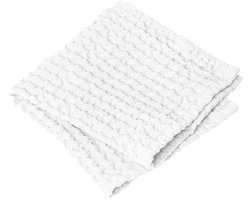Gastendoek (set/2) CARO 30x30 cm White