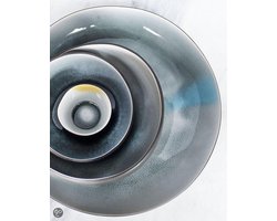 Gastro Tipje / schoteltje Ø90mm - Zwart (2 STUKS)