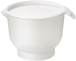 GastroMax mengkom met deksel, 3,0 liter, wit