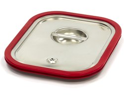 Gastronorm Deksel - 1/2 GN - RVS - Luchtdicht Rubber