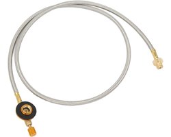 Gasverlengbuis - Messing - RVS - Rubber - Tuinaccessoires