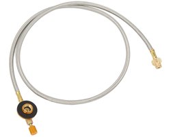 Gasverlengbuis - Messing - RVS - Rubber - Tuinaccessoires