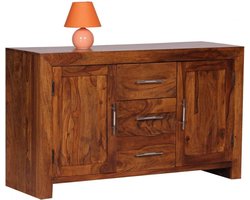 Gate39 - Mumbai Dressoir vierkante voet - Bruin