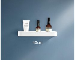 GDRN - Doucherek Wit - 40 cm - Doucherek Hangend - Badkamer rek