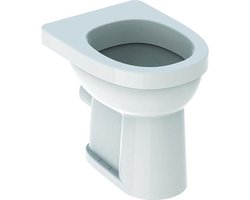 Geberit 300 closetpot vlakspoel 64+3cm pk 35.5x47cm wit