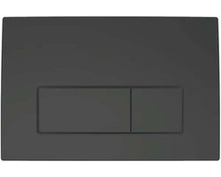 Geberit Delta50 - Bedieningsplaat, mat zwart 115.119.14.1