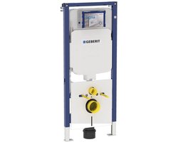Geberit Duofix ruimtewinnend frontbediening 114cm sigma inbouwreservoir 8cm UP720