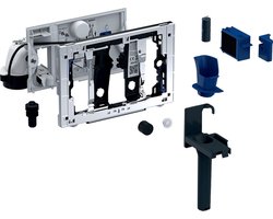 Geberit DuoFresh module manueel duofresh stick t.b.v. Sigma inbouwreservoir 12cm grijs