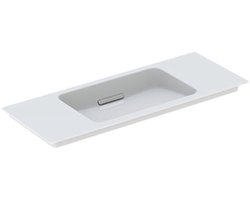 Geberit ONE meubel wastafel 500396, zonder kraangat, met overloop, 1050x400mm, 500.396.01.1