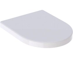 Geberit Renova Plan closetzitting afneembaar met bevestiging van boven wit