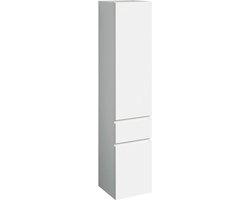 Geberit Renova Plan hoge kast met 2 deuren, 39x180x36cm, 501923, 501.923.01.1
