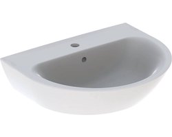 Geberit Renova wastafel met kraangat met overloop 60x48x19cm wit
