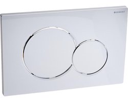 Geberit Sigma 01 bedieningspaneel - chroom