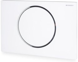 Geberit Sigma 10 bedieningspaneel - wit glans