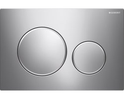 Geberit Sigma 20 bedieningspaneel - chroom