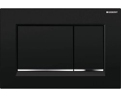 Geberit Sigma30 bedieningspaneel, zwart - 115883KM1