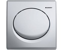 Geberit Spoelsystemen - Urinoir bedieningsplaat, mat chroom 115.820.46.5