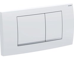 Geberit Twinline bedieningsplaat frontbediening easy-to-clean mat chroom