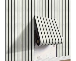 Gebroken wit 3D Zelfklevend Schuimbehang met Houtstructuur – Waterdicht, Geluiddempend & Op Maat Snijdbaar Muurpaneel voor Woonkamer, Slaapkamer, Restaurant of Plafondrenovatie