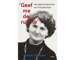 'Geef me de ruimte'