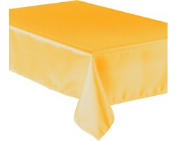 Geel papieren tafelkleed - 137 x 274 cm