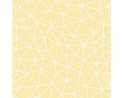 GEEL RETRO BEHANG RASCH 310016