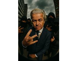 Geert Wilders Poster - Politiek Posters - Gangster - Nederland - Vrijheid - Wanddecoratie Woonkamer - 180 gram papier - S6539AZ - Formaat 50 x 70cm