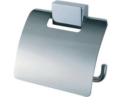 Geesa Bloq Closetrolhouder Met Klep Chroom