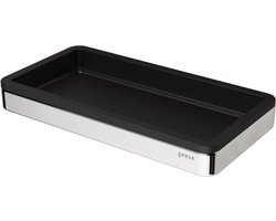 Geesa Frame Planchet 21cm Zwart / Chroom