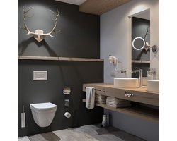 Geesa Hotel Handdoekhaak dubbel Chroom