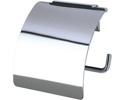 Geesa Hotel Toiletrolhouder met klep Chroom