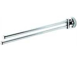 Geesa Luna 2 lids handdoekhouder 43,5cm chroom