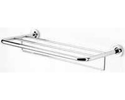 Geesa Luna handdoekplateau met handdoekhouder 60cm chroom