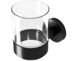 Geesa Nemox Glashouder met glas Zwart