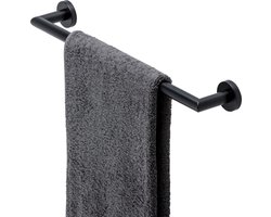Geesa Nemox Handdoekrek 45 cm - Zwart