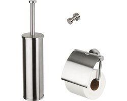 Geesa Nemox Toiletaccessoireset - RVS geborsteld
