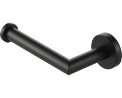 Geesa Nemox Toiletrolhouder zonder klep - Zwart