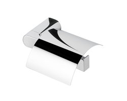 Geesa Wynk Toiletrolhouder met klep - Rechts - Chroom