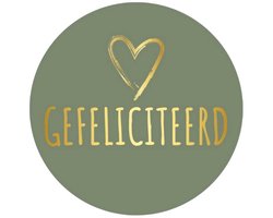 Gefeliciteerd – 250 st