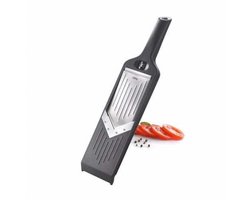 GEFU G-50440 - Verstelbare Keukenschaaf - 5 Snijstanden - RVS & ABS - Zwart