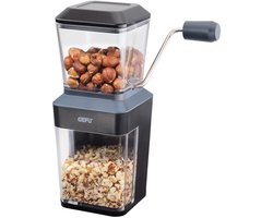 GEFU TRITO Notenmolen – Handmatige Hakmolen voor Noten, Chocolade en Koekjes – Met Opvanglade – RVS