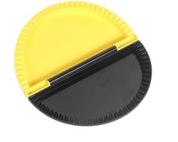 Gegrilde sandwichmaker - Taco maker -Tortilla Pers 20cm - Tortillasealer voor burrito's - Krimpmachine voor ontbijt - doe-het- Tortilla maker - zelf broodjesvorm voor gezonde snacks, veilig voor koken - Geel