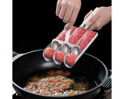 Gehaktbalmaker | Gehaktbalmaker Kitchen Aid Kit, ronde gehaktbalvormer, keukengereedschap voor thuis