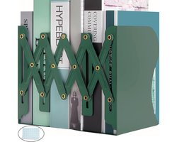 Geïntegreerde boekensteun - verstelbaar ontwerp - 1 stuk - met labelstickers