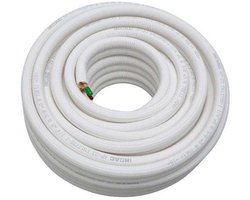 Geïsoleerde koperleiding 3/8'' + 5/8'' (rol van 20m) - airco accessoires - airco leiding