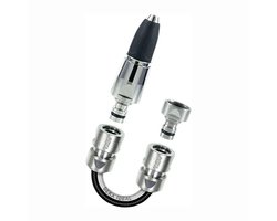GEKA startset GEKA plus insteeksysteem messing vernikkeld - 46.07...